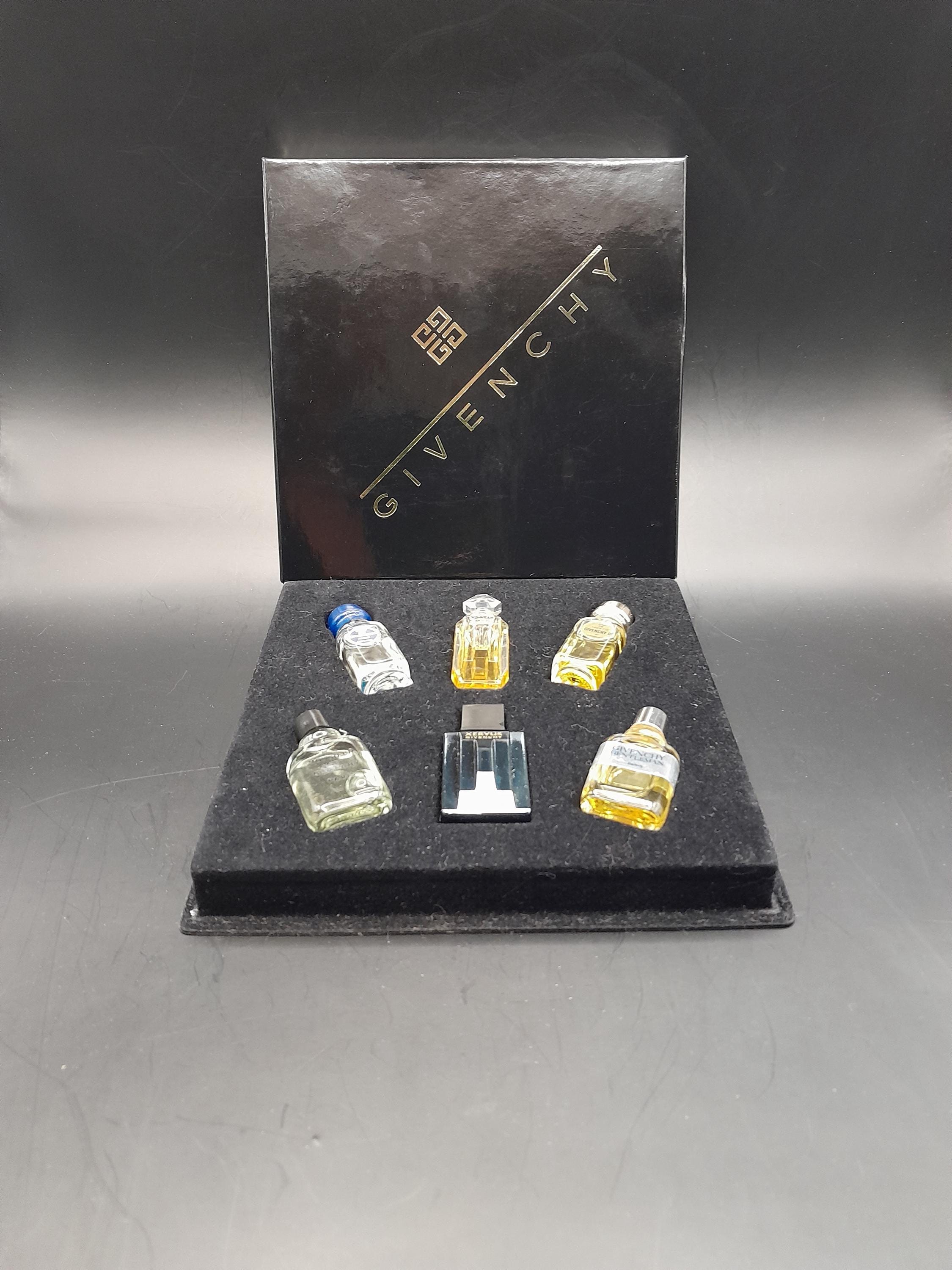 ヴィンテージ GIVENCHY Ysatis イザティスミニ香水ケース付レア希少 Givenchy - Set of 6 EDT Miniatures - Ysatis / Givenchy III / Eau