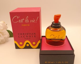 Christian Lacroix C&#39;est la vie (1990) - 30ml perfume extract - splash - vintage bottle from the 1990s - women&#39;s perfume