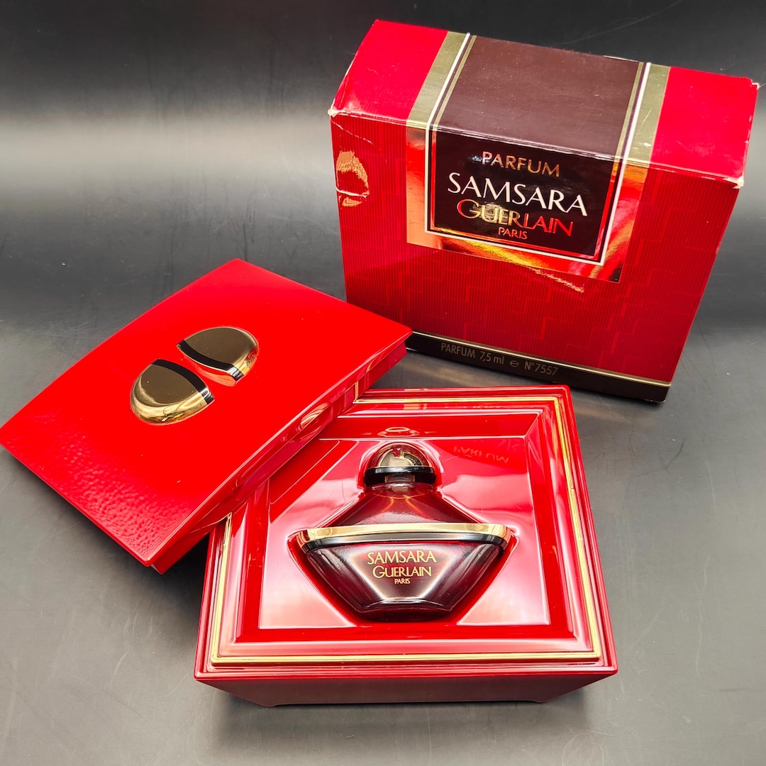 ゲラン サムサラ EDP50ml ヴィンテージ Guerlain Samsara (1988) - 7.5ml Extrait De Parfum - Splash - 1st