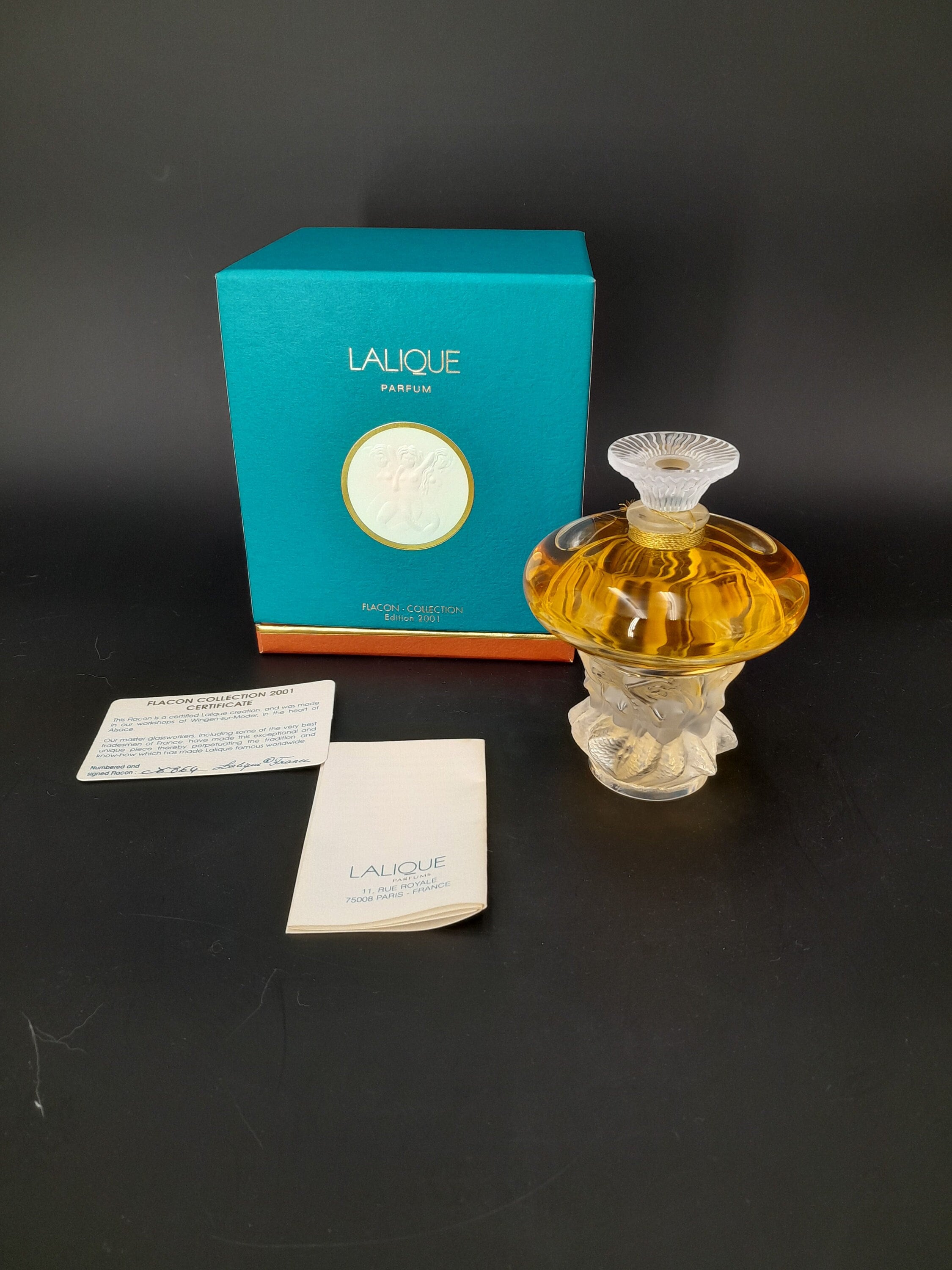 ◇ラリック◇ 香水瓶 「SIRENES」 コレクション 2001 パルファン 希少