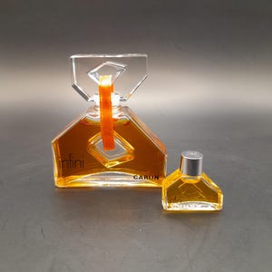 Caron Infini (1970) - 15ml extrait de parfum - splash - sealed - vintage bottle from the 1990s - women&#39;s perfume - FREE MINIATURE