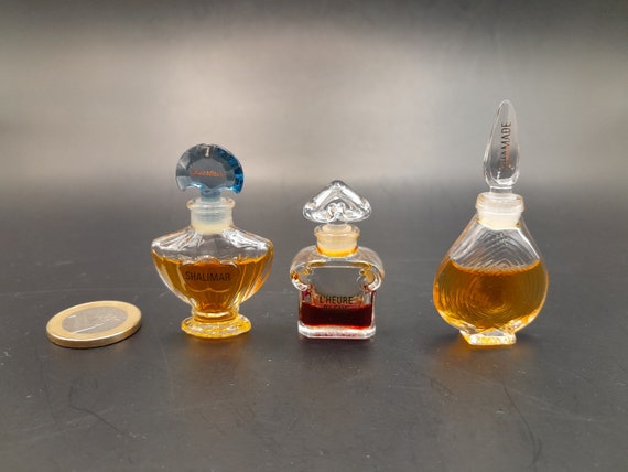 Guerlain Box 3 Miniatures (1983) - 3 X 2ml Extrait De Parfum