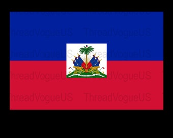 Haitian Flag Digital Art Print, High Resolution Haiti Wall Decor, Patriotic Digital Download, Vibrant Haitian Heritage Poster