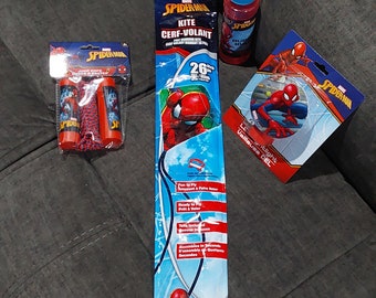 Spiderman Bundle 2, Spiderman Toys, Bubbles, Jumprope, Spiderman Activity