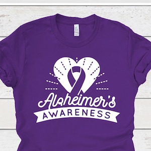 Alzheimer's Awareness Shirt: Memories Matter Bella Canvas Tee