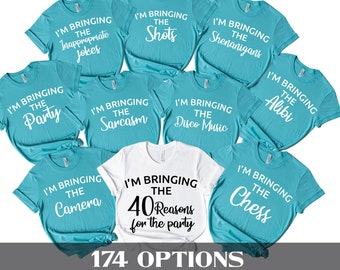 Funny Birthday Group Shirts: Customizable Party Tees