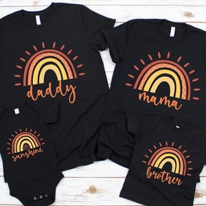 First Trip Around The Sun Birthday Shirt, Matching Family Shirts, 1st Birthday Outfit, Boho Sun Birthday, Sunshine, Mommy and Me Shirt
