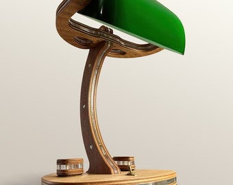 Emerald Studiolamp - Handgemaakte designlamp