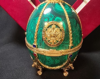 Imperial Collection Faberge And Sapphire Giftbox.