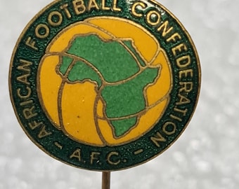 Old African Football Confederation badge .a.f.c. badge football Africa.