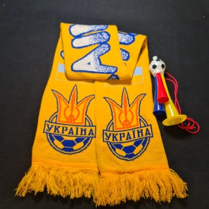 F.C. Dynamo Kyiv Ukraine football club fan scarf