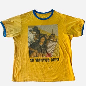 Tommy Wright III 10 Wanted Men Ringer T-Shirt – Memphis Rap Apparel (Men's L)