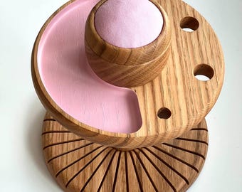 100 pezzi di strumenti per cucire a punto croce in legno, organizer per filo da ricamo, gocce di filo, organizer per filo da punto croce da 1,9x1,3 pollici, contenitore per filo da
