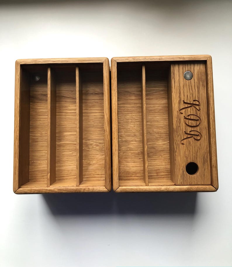 Wooden Embroidery Floss Organizer, Large Dmc Floss Bobbins Organizer, Sewing Box, Cross Stitch Kit, Thread Storage, Needle Minder, Mom Gift image 9