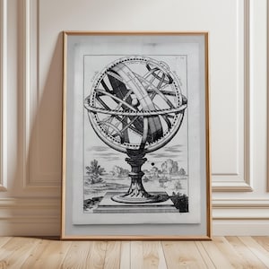 Orrery, Orrery Wall Art, Wanderers Orrery, Solar System Orrery, Orrery Solar System, Orrery Model Of The Solar System, Vintage Wall Art