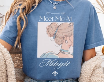 Comfort Colors Meet Me At Midnight Shirt, Midnights Afternoons, Gift For Fan, Sleepless Nights, T-shirt, Meet me at Midnight Long Sleeve