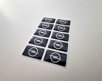 Opel 3D Domed Badge Logo Emblem Sticker Graphic Decal