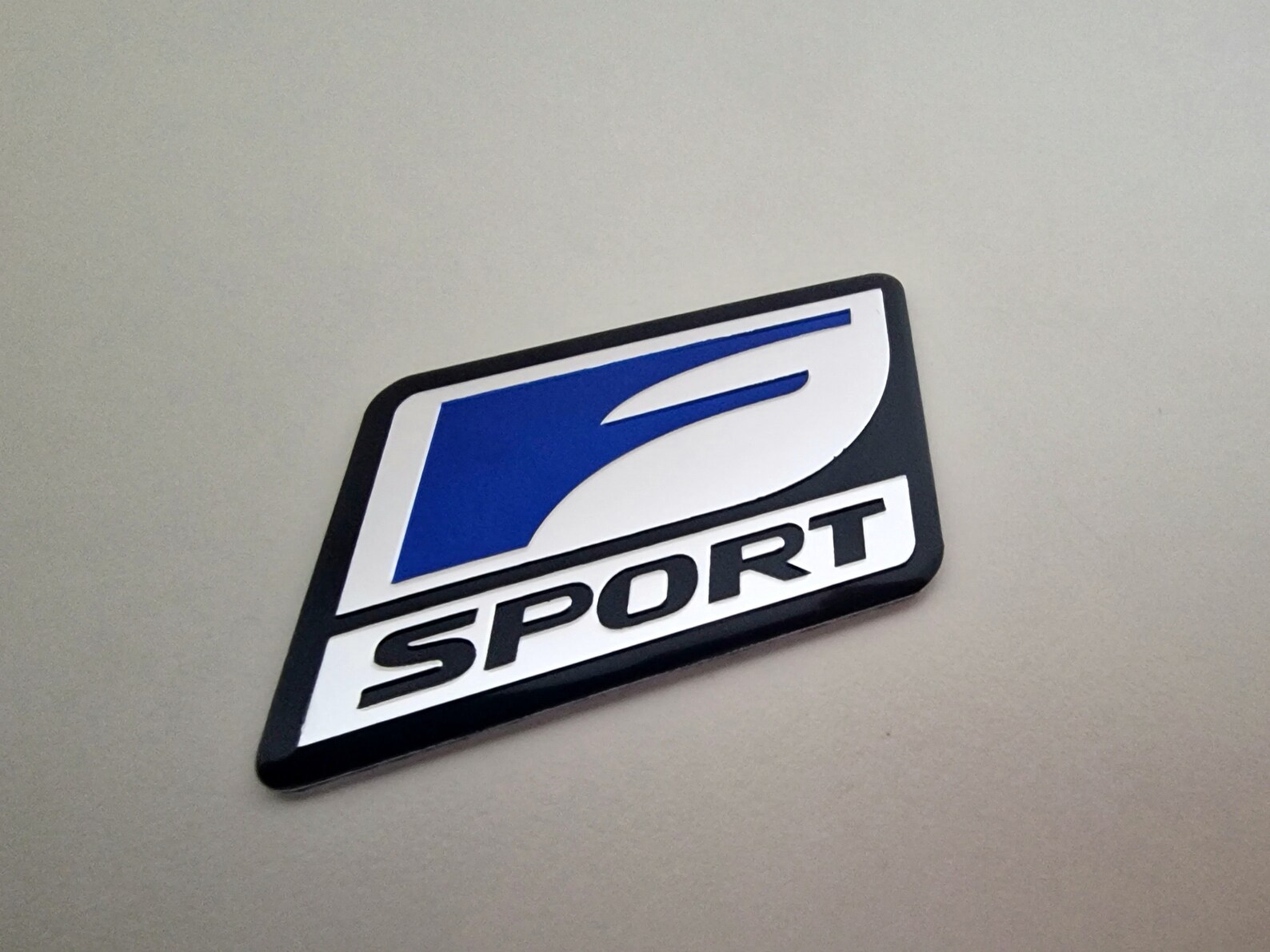thumbnail image 2 of Oracal Powered By Lexus Racing Decal – Gloss Black Vinyl, 5.5x1 Inch & 2.9x0.35 Inch, 10 Year Warranty 2 of 5
