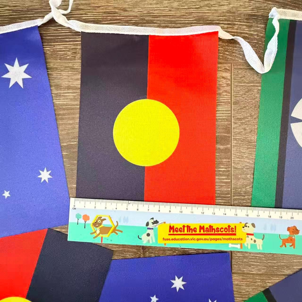 10m Australian Aboriginal Torres Strait Islander Flag Bunting Party ...