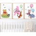 Winnie the Pooh Nursery Wall Prints, Classic Winnie the Pooh and ...