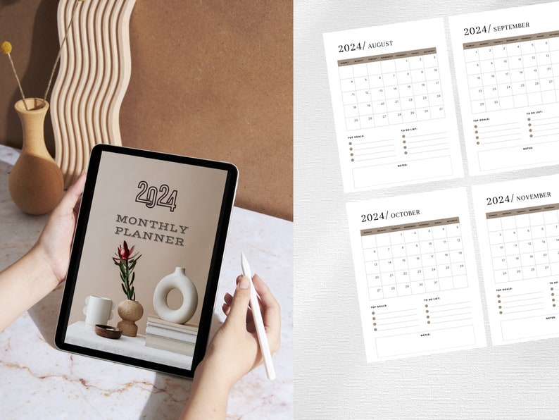 Plan Ahead and Keep Track of Your Busy Schedule With Our 2024 Monthly