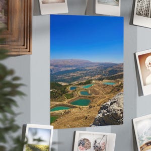 Libanon Postkarte, Malerische Ungerahmte Drucke, Natur Wand Kunst, Wohn Dekor, Geschenk für Naturliebhaber, Büro Dekor, Fotografie, Souvenir