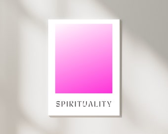 Purple spirituality | Art print | Wall Art | Minimalist design | Classic Decor | Posters | Digital Download