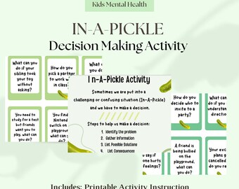 In-A-Pickle Decision Making Activity
