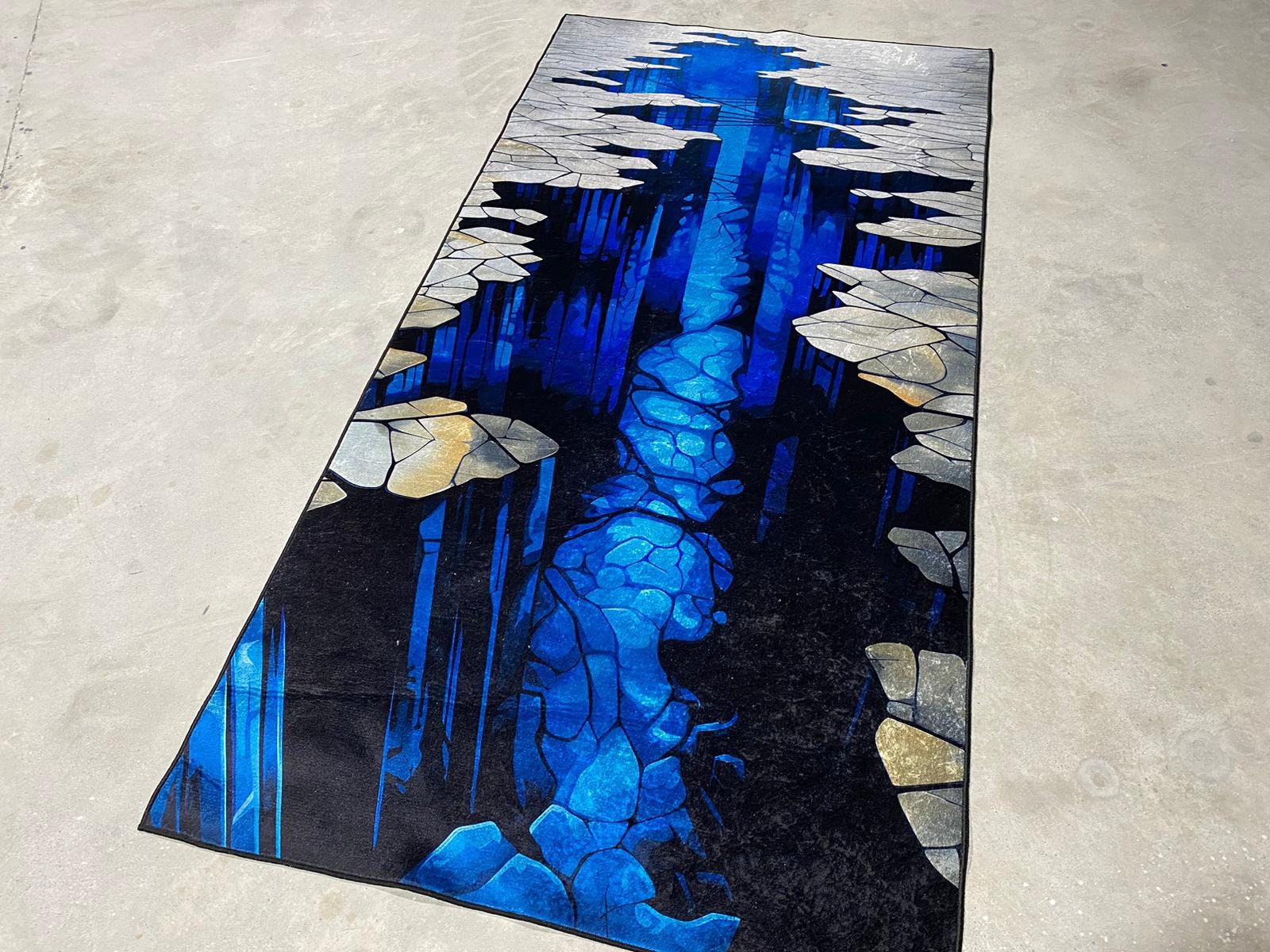 3D Rug, Vortex Rug, 3D Vortex, Runner, Deep Hole Rug, 3D Huge Crack, Optical Illusion Rug