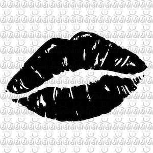 Lips SVG, Kiss SVG, Kiss Me SVG, Love Svg, Valentine&#39;s Day Svg, Valentine Svg, Kissing Lips Svg, Lipstick Svg, Cut File Svg, Ai, Eps,Dxf,Png