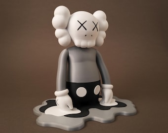 Kaws-Figur | Individuell gestaltete, 3D-gedruckte Kunstfigur | Pop-Art-Geschenk für moderne Wohnkultur