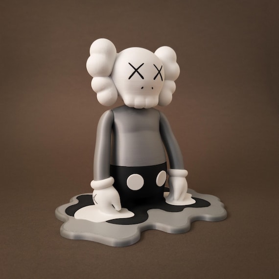 Kaws Figurine | 3D Printed Custom Art Toy Figurine | Pop Art
