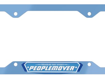 Tomorrowland Transit Authority License Plate Frame, PeopleMover Car Accessory
