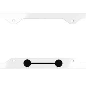 Baymax Metal License Plate Frame, Car Accessories, Car Enthusiasts, Road Trip Essentials