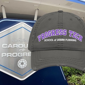Carousel of Progress Hat – Retro Tomorrowland Dad Cap, Magic Kingdom Park Fan Gift
