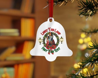 Muppets Christmas Carol Ornament: 90s Retro Bell, Gonzo & Rizzo