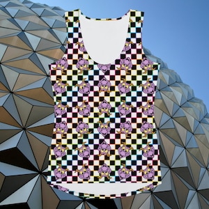 Figment Inspired Women&#39;s Tank Top, Epcot Tank Top, Festival of the Arts Top, Journey Into Imagination,  Festival Tank Top