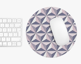 Ruimteschip Aarde Muismat Epcot Geometrisch Bureau Decor Rond