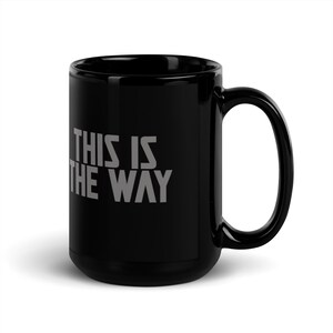 Black Glossy Mug