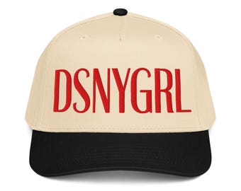 Gorra DSNY GRL / Gorra bordada de Disney Girl
