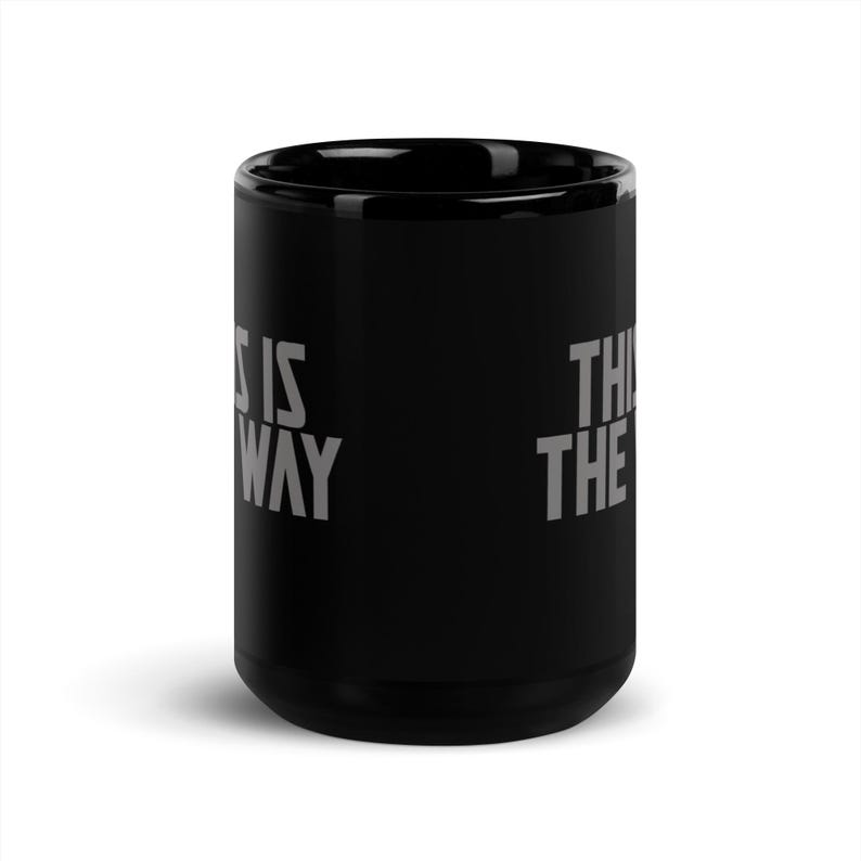 Black Glossy Mug