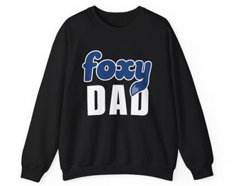 Foxy Dad-sweater | Op Nick Wilde geïnspireerde Zootopia ronde hals