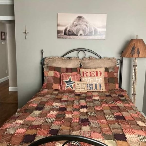 Rag Style Quilt