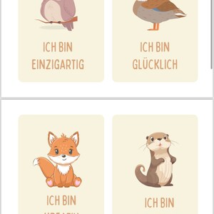 Affirmation Karten für Kinder