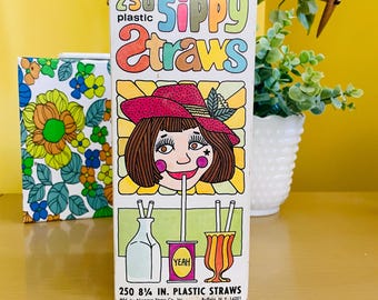 ヴィンテージ 1970年代 ストロー ナイアガラストローカンパニー グルーヴィー