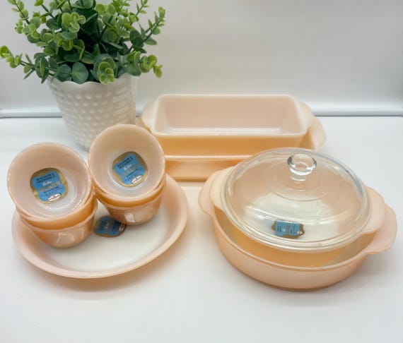 Fire-King 12ピース セット コッパー・ティント Fire-King 12ピース セット コッパー・ティント