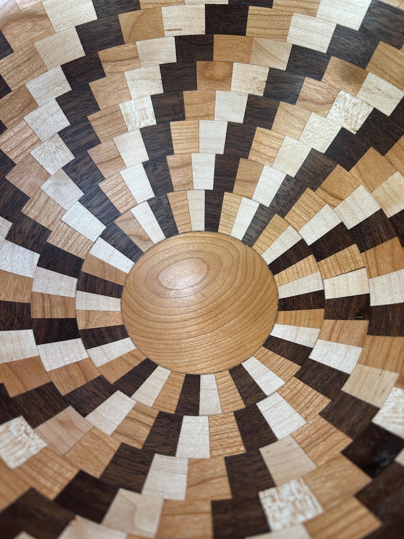 HORIZON GROOVE WOODEN BOWL main image 0