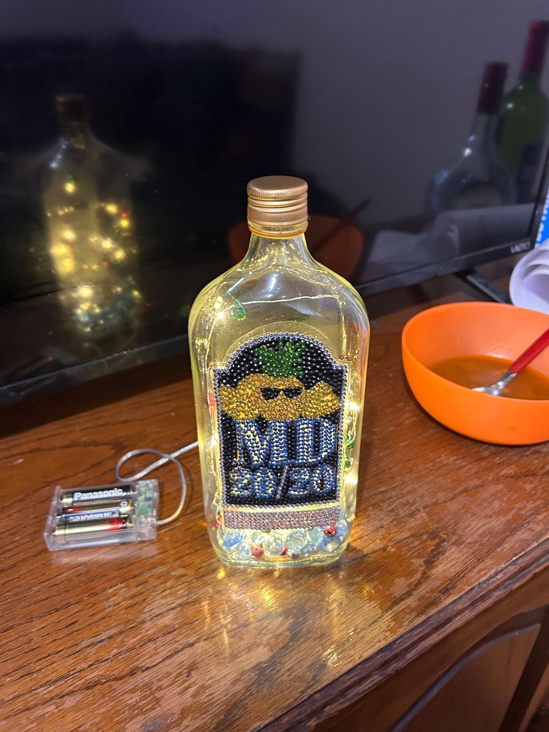 Mad Dog 20/20 Lighted Bottle Etsy