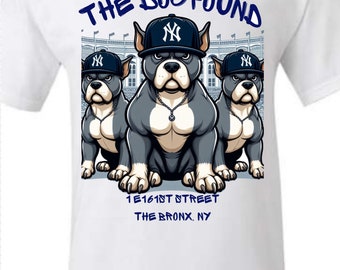 T-shirt We're Dawgs Out There des Yankees de New York - Design Soto Verdugo Stroman Dogpound
