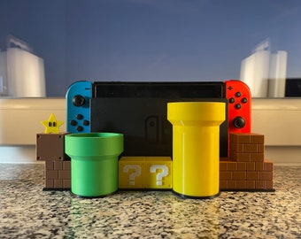 Nintendo Switch Dock - Mario Switch-standaard - Mario Switch-houder - Mario Switch-dockingstation - geschikt voor OLED-versie